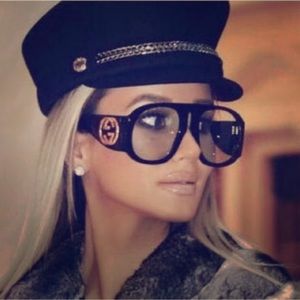 Gucci Oversize frame sunglasses - Unisex